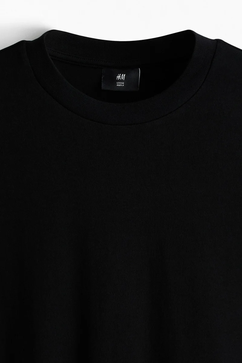 H&M Loose Fit Interlock T-shirt